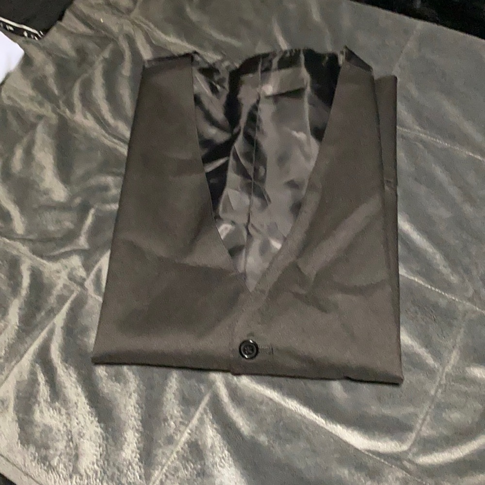 Dress black vest